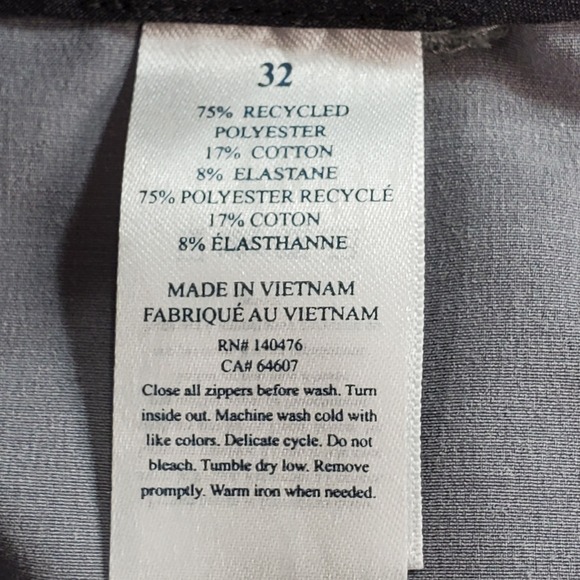 Faherty All Day Shorts Mens 33 Grey Hybrid Quick Dry Stretch MSC0013 - Picture 9 of 10